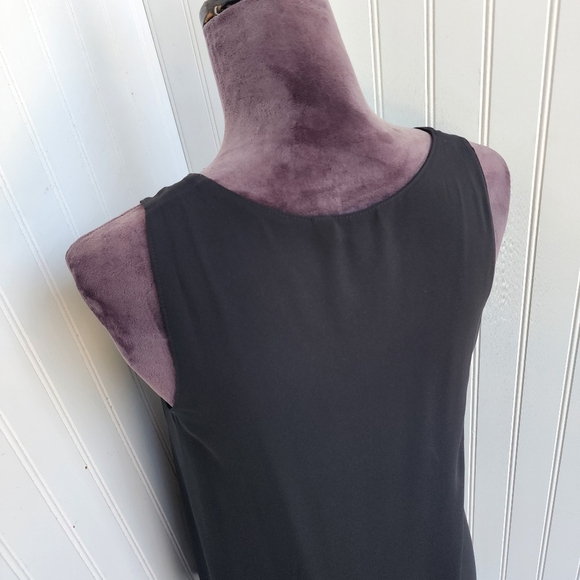 Express Women's Split Sides Sheer Sleeveless Top Blouse XS - Picture 6 of 11